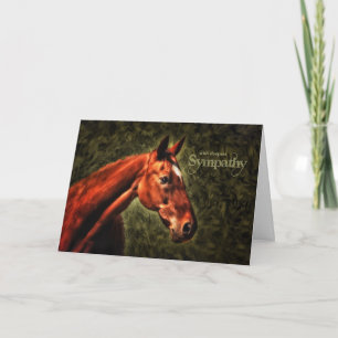 Tarjeta Solidaridad con la pintura equina occidental con u