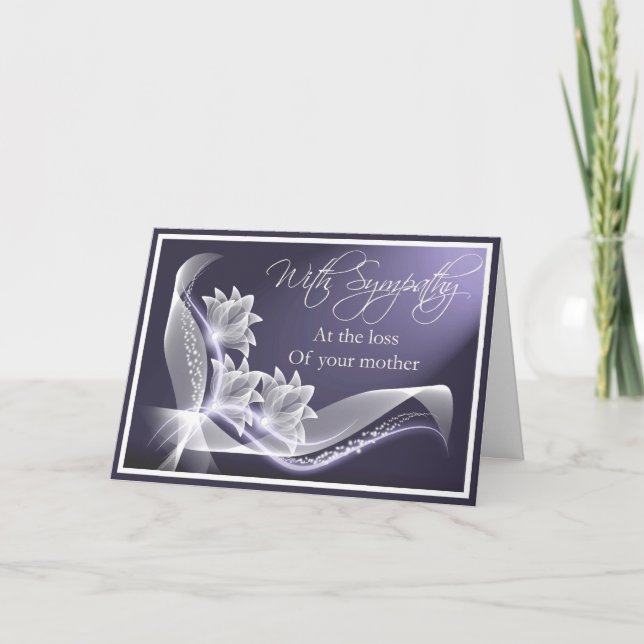 Tarjeta Solidaridad - Pérdida de la Madre (Anverso)