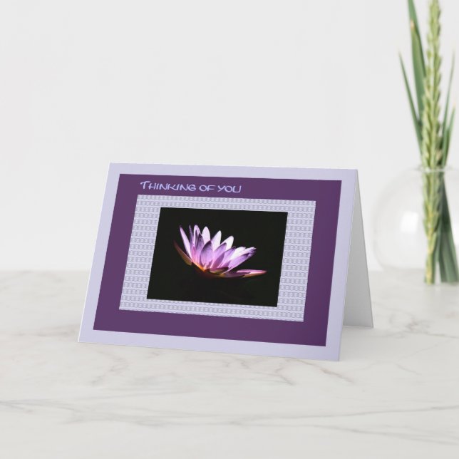 Tarjeta Solidaridad, pérdida de madre, Lily del Agua (Anverso)