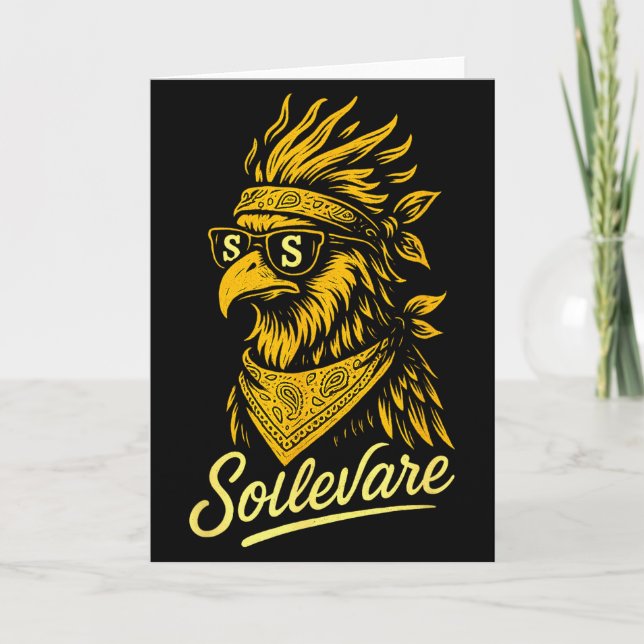 Tarjeta Sollevare House Of Uplifting, Givers School Rca  (Anverso)