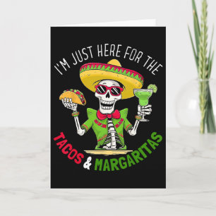 Tarjeta Solo Aquí Por Tacos Margaritas Fiesta 5 De Mayo Fo