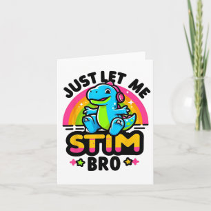 Tarjeta Sólo déjenme estimular a los hermanos para que apr