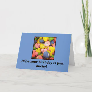 Tarjeta Solo Ducky