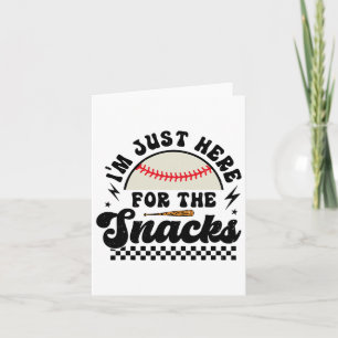 Tarjeta Sólo estoy aquí para el juego de hermanas Bysebyll