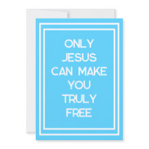 Sólo Jesús Puede Hacer Que El Cristiano Libre Sea 