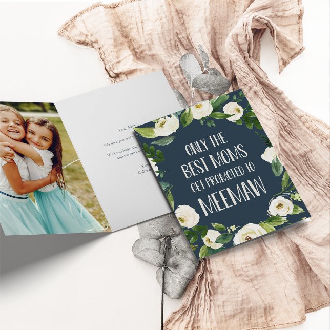 Tarjeta Sólo las mejores madres son promocionadas a Meemaw (Subido por el creador)