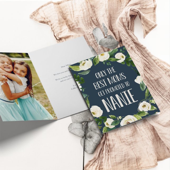 Tarjeta Sólo las mejores madres son promocionadas a Nanie (Subido por el creador)