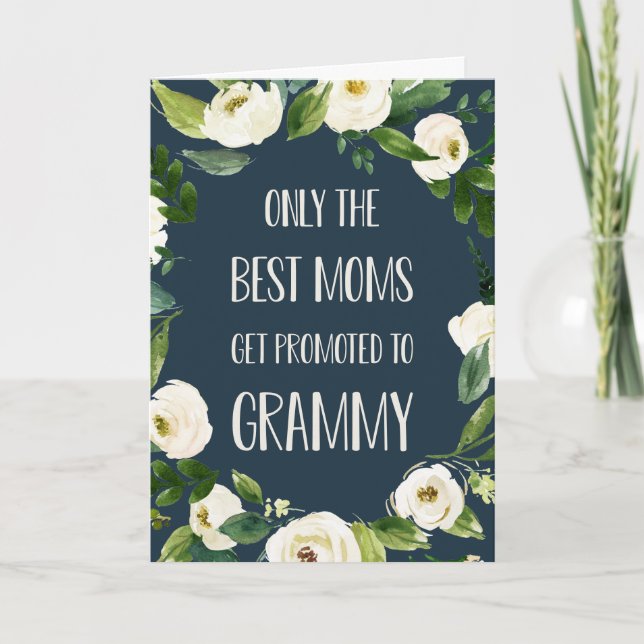 Tarjeta Solo las mejores mamás son promocionadas a Grammy (Anverso)
