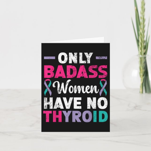 Tarjeta Sólo Las Mujeres Malas No Tienen Conciencia Sobre  (Anverso)