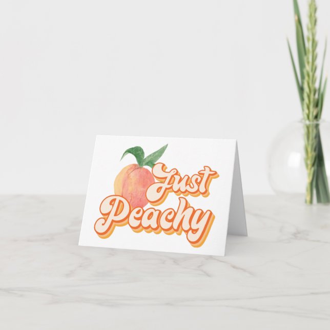 Tarjeta Sólo Peachy (Anverso)
