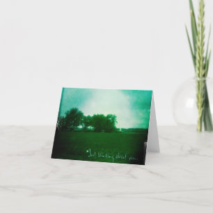 Tarjeta Solo pensando en ti...