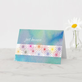Tarjeta Sólo porque