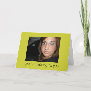 Tarjeta solo porque