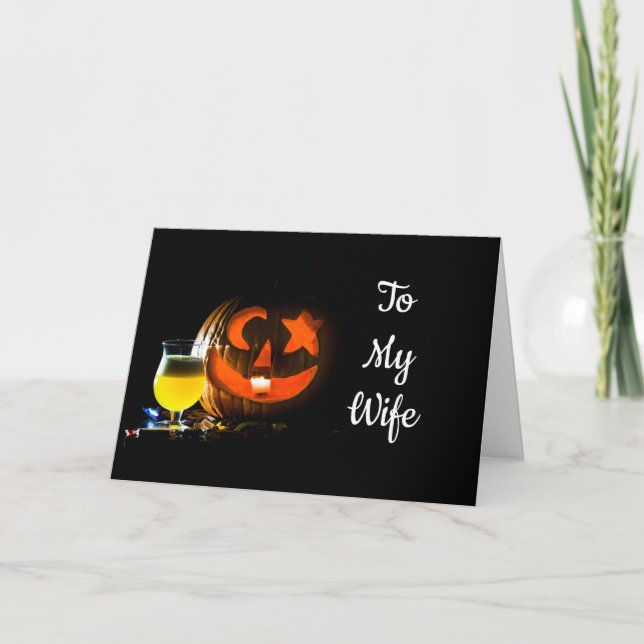 TARJETA "SOLO QUIERO CELEBRAR CON USTED" (Anverso)