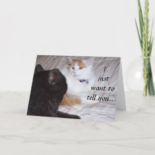 TARJETA SÓLO QUIERO DECIRTE QUE TE AMO