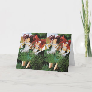 TARJETA **SÓLO SALIR A DECIR FELIZ NAVIDAD**