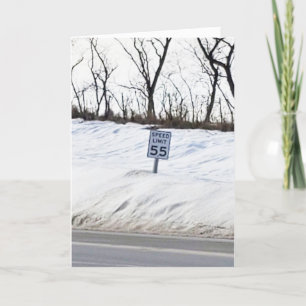 Tarjeta Sólo saludar desde Wisconsin