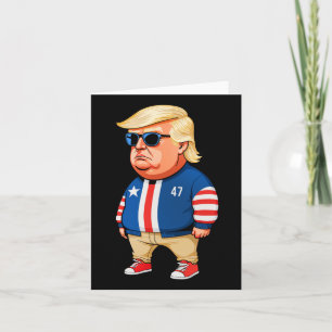 Tarjeta Solo Soy Un Tipo Tranquilo Chicos Trump Divertido 
