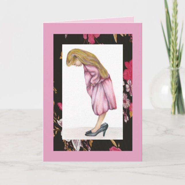 Tarjeta Solo su tamaño, feliz cumpleaños (Anverso)