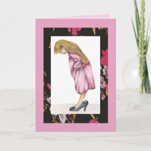 Tarjeta Solo su tamaño, feliz cumpleaños