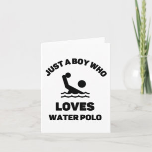 Tarjeta Solo un chico que ama el waterpolo