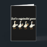 Tarjeta Solo un humorístico, ganso, absurdo, cafeinado<br><div class="desc">Solo un humorístico,  ganso,  absurdo,  cafeinado</div>
