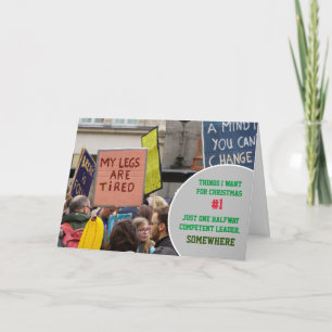 Tarjeta Sólo un líder competente a medio camino