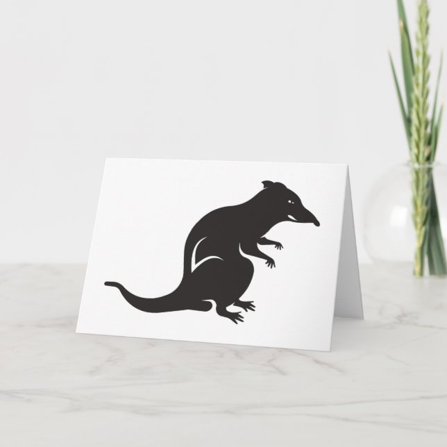 Tarjeta Sólo una rata (Anverso)