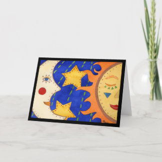 Tarjeta Solsticio de invierno