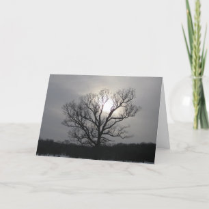 Tarjeta Solsticio Sol I Feliz Saludo de Solsticio