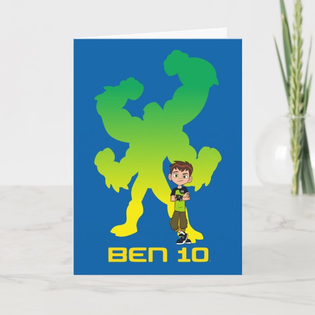 Tarjeta Sombra de Ben 10 y Cuatro brazos (Anverso)