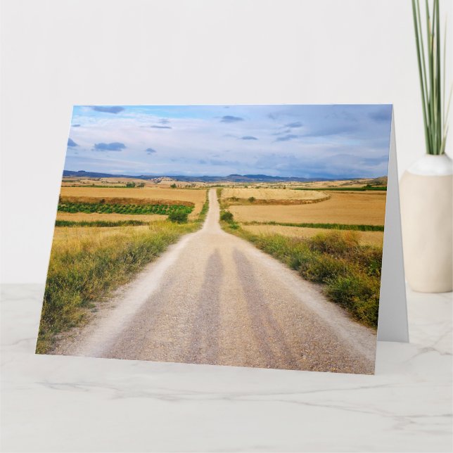 Tarjeta Sombras de peregrino (Anverso)