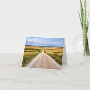 Tarjeta Sombras de peregrino