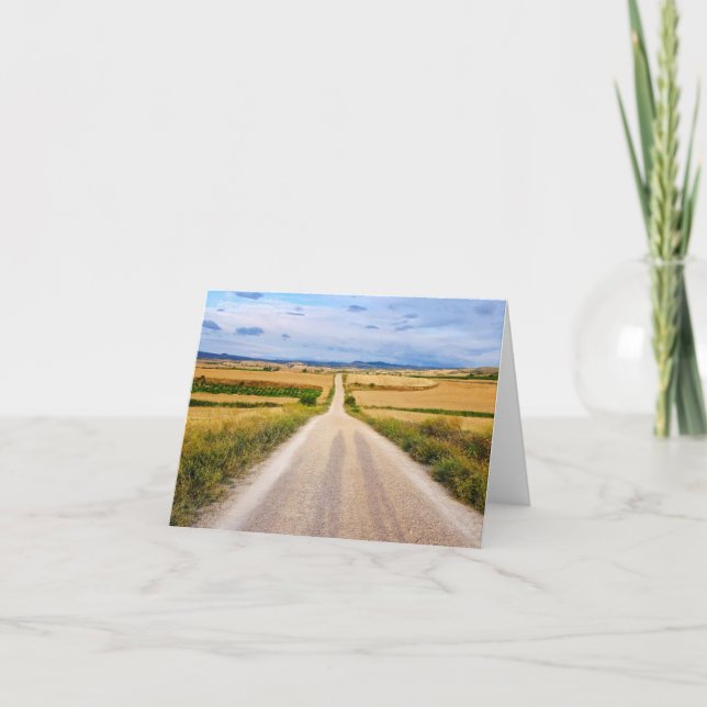 Tarjeta Sombras de peregrino (Anverso)