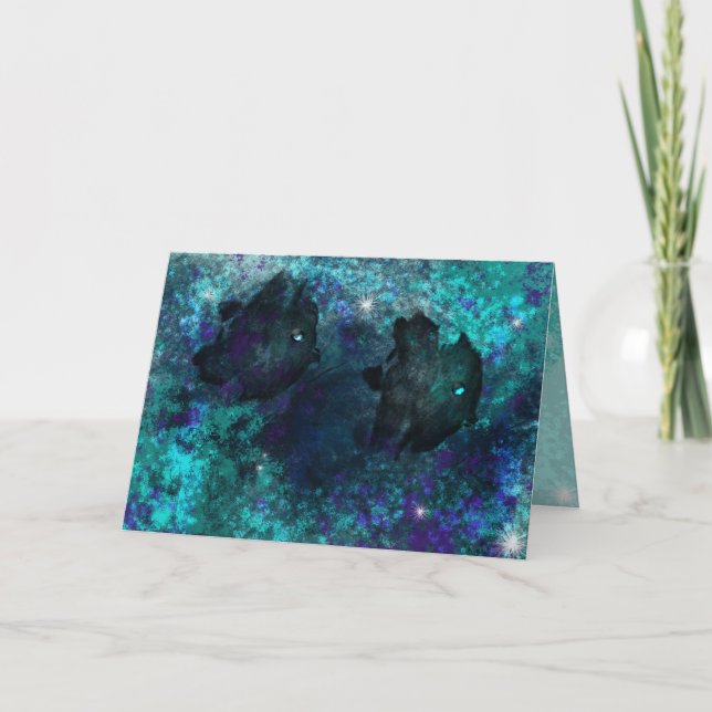 Tarjeta Sombras del agua (Anverso)