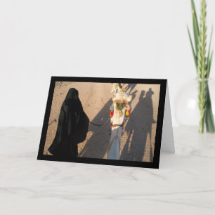 Tarjeta Sombras del Desierto