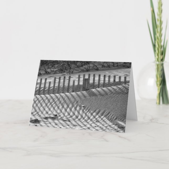 Tarjeta Sombras en la duna (Anverso)