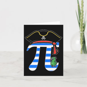 Tarjeta Sombrero de disfraz de pirata Pi rata 