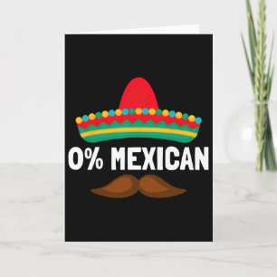 Tarjeta Sombrero divertido para hombres Fiesta Mexicana Ci