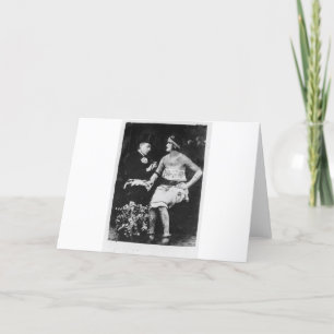 Tarjeta Sombreros de copa y tatuajes