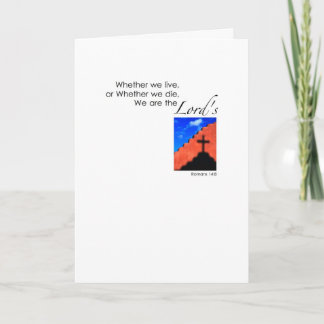 Tarjeta Somos los señores