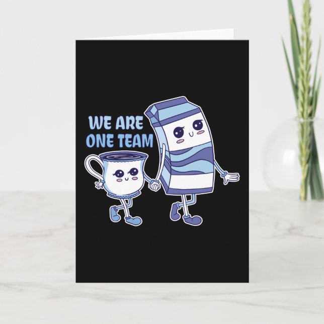 Tarjeta Somos un equipo (Anverso)