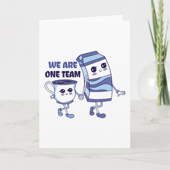 Tarjeta Somos un equipo (Anverso)