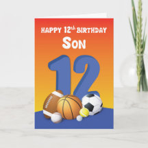Son 12.ª Bolas Deportivas de Cumpleaños