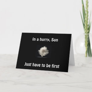 TARJETA SON-1ST PARA DECIR CONGRAMAS GRAD
