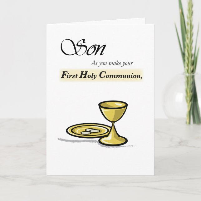 Tarjeta Son First Community Gold Chalice, Paten (Anverso)