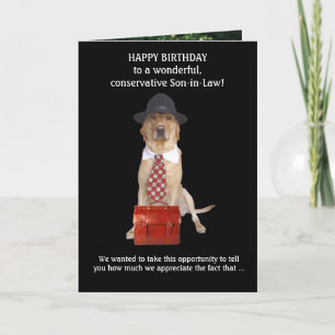 Tarjeta Son-in-Law/Brother-in-Law