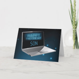 Tarjeta Son Nacimiento Computadora, Tecnología, Cielo Noct