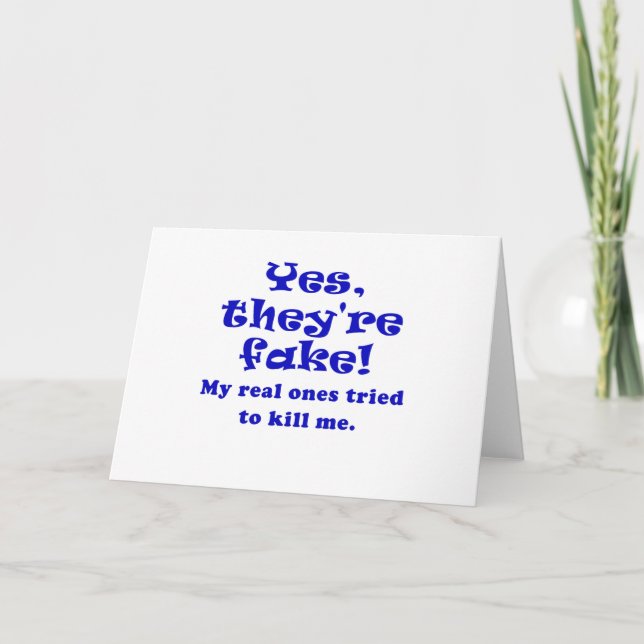 Tarjeta Son sí mis reales los falsos intentados para (Anverso)