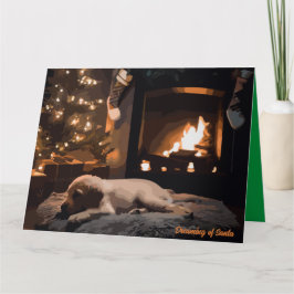 Tarjeta Soñando con Santa